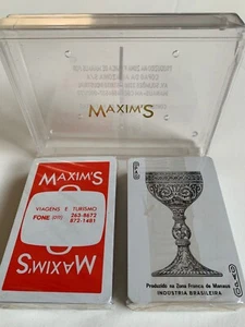 Dos mazos vintage sin abrir de Maxim's Manaus Brasil - Imagen 1 de 6