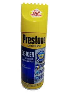 Prestone De-Icer Spray Can For Windshield, Windows & Wiper Blades ~11 oz. - Picture 1 of 4