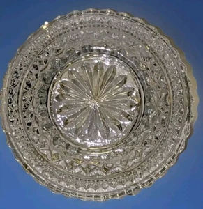 Vintage Anchor Hocking Clear Wexford Glass Dessert Fruit Berry Bowl - Picture 1 of 10
