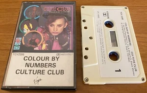 CULTURE CLUB "Colour By Numbers" VIRGIN TCV2285 RARE 1983 NEW ZELAND NZ CASSETTE - Picture 1 of 4