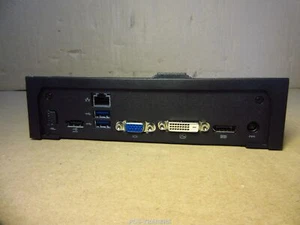Station d'accueil réplicateur Dell CPGHK USB 3.0 pour ordinateur portable Latitude série E PR03X SANS BLOC D'ALIMENTATION - Photo 1/5