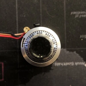 Helipot BECKMAN Potentiometer - Turn 15 Counter 0-14 - 7216 - 500 Ohm - Picture 1 of 5