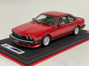 1/18 Otto GT Spirit BMW M6 E24 coupe in henna red OT1018 Custom Base AB1067 - Picture 1 of 6