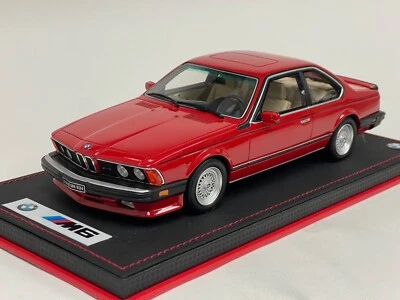 1/18 Otto GT Spirit BMW  M6  E24 coupe  in henna red  OT1018 Custom Base AB1067 - Image 1 of 4