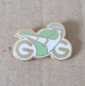 Badge Vintage Pins Moto Alpes Trophées France pin's vert - Imagen 1 de 2