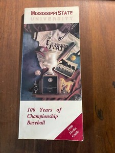 1990 Mississippi State Baseball Media Guide