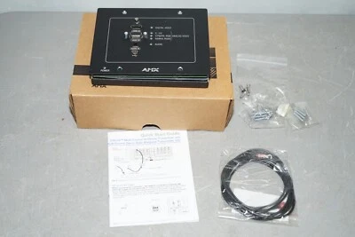 ^ AMX FG1010-320-BL Multi-Format Black Wallplate Transmitter #X4658 - Image 1 of 4