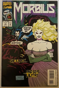 Morbius Il Vampiro Vivente #13 Marvel Comics Settembre 1993 Ottime Condizioni - Foto 1 di 12