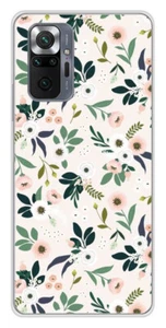 Coque en silicone imprimée compatible Xiaomi Redmi Note 10 Pro Flowers - Foto 1 di 3
