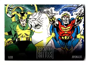 '22 Fleer Ultra Trading Card Avengers Loki #EB3 - Bild 1 von 4