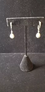 Pendientes colgantes de plata esterlina 925 turquesa BBJ - Imagen 1 de 8