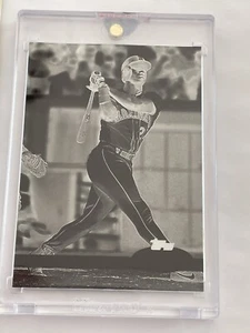 Griffey Jr 1992 Topps Stadium Club Mask Var. Vault 1/1 Blank Back ONE OF ONE - Picture 1 of 4