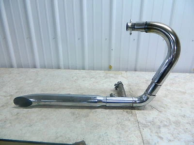 06 Triumph Bonneville America 790 800 right side muffler pipe exhaust - Image 1 of 4
