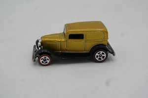2004 HOT WHEELS Red Lines #2/5 1932 Ford Delivery Gold Black Loose MINT Nice!! - Picture 1 of 6