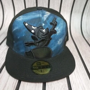 Disney Fantasia Mickey Mouse Wizard New Era Cap Hat 59Fifty Fitted Rare Vintage - Picture 1 of 8