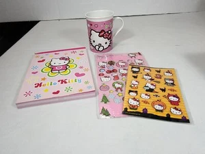 HELLO KITTY Lotto Cancelleria, Adesivi Vacanze e Tazza - Foto 1 di 7
