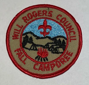 Will Rogers Council Fall Camporee parche Oklahoma TT2 - Imagen 1 de 1