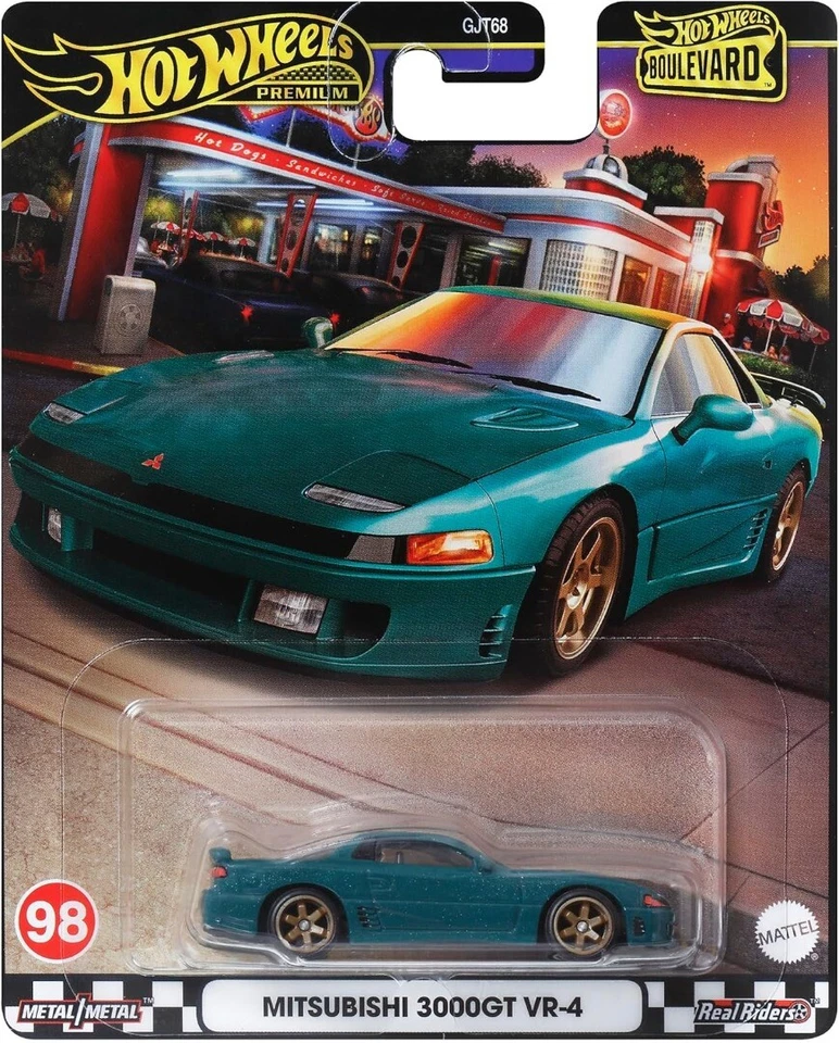 2024 Hot Wheels Premium Boulevard - Mitsubishi 3000GT VR-4 - 98 - HRT68