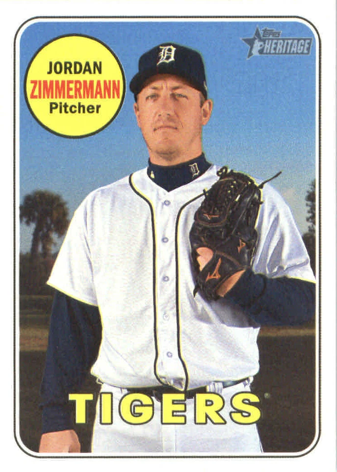 2018 Topps Heritage High Series Baseball Part 1 Main Set Cards #501 to #725 - Image 1 of 1