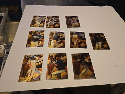  1996 年 E-XL 罕见品种全套 Chipper Jones Manny Ramirez Hideo Nomo 及更多 — 第 1/4 张图片