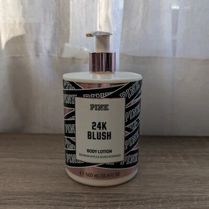 PINK 24k Blush Body Lotion 16.9oz RARE 16.9oz Apple & Rosewood Victoria's Secret - Picture 1 of 2