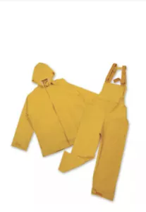 STANSPORT HEAVY DUTY COMMERCIAL RAINSUIT .42 MM THICK CAMPING OUTDOOR NEW - Picture 1 of 5