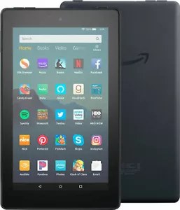 Amazon Fire 7 Tablet With Alexa 7" Display 16 GB 9th Generation - BLACK ** NEW * - Picture 1 of 2