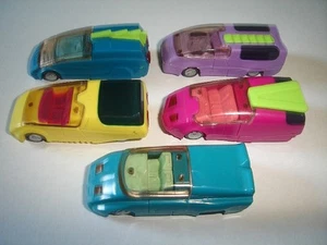 FUTURISTIC VANS DESIGN MODEL CARS SET 1:87 H0 KINDER SURPRISE PLASTIC MINIATURES - Picture 1 of 1