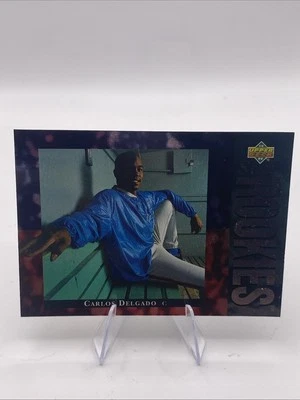 1994 Upper Deck - Carlos Delgado #8 Electric Diamond - Image 1 of 2