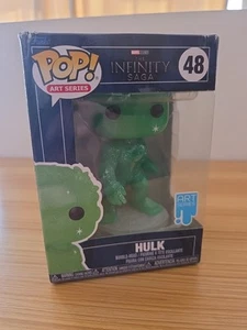 Funko Pop! Art Series 48 The Infinity Saga The Hulk Figure - Foto 1 di 6