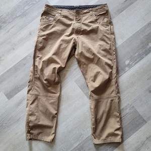 Kuhl Pantalone Uomo 38x30 Marrone Radikl Outdoor Escursionismo Elasticizzato Pannello Leggero - Foto 1 di 12