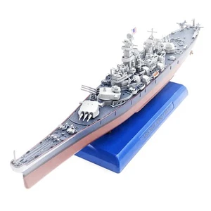 Alloy 1/1000 Scale WWII USS New Jersey BB-62 Battleship Model Collection Decor - Picture 1 of 10
