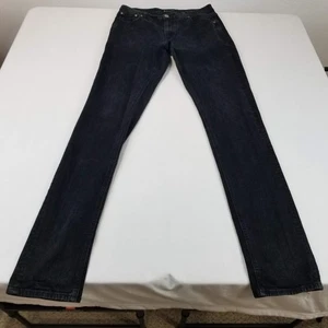 American Tall Jeans Mens 34x40 actual 34x38 Black Carman Black Stretch Tall - Imagen 1 de 11