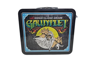 Gauntlet Tin Lunch Box *NEW* With Tag Retro Look Midway Classic - Picture 1 of 6