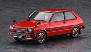 Hasegawa 1/24 TOYOTA STARLET KP61 S (3Door) MIDDLE VERSION 1980 Model Kit - Picture 1 of 3