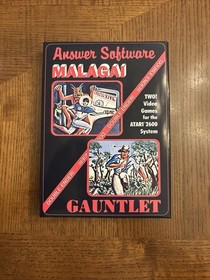 Atari 2600 & 7800 - Malagai & gauntlet DOUBLE ENDER reproduction!!