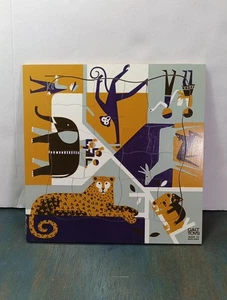 Rompecabezas de colección multi-vista Galt Toys madera abstracta Fredun Shapur selva/zoológico RARO  - Imagen 1 de 10