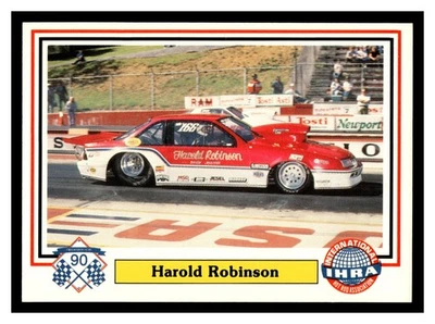 Harold Robinson #74 1990 Checkered Flag IHRA - Image 1 of 2