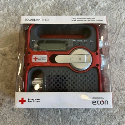 ORIGINAL 2008 - Eton Solarlink ARCFR 360 Emergency AAA Solar Windup Radio Sealed - Image 1 of 4
