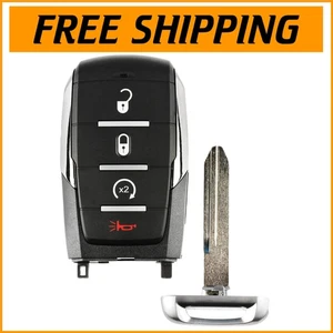 Keyless Entry Remote Start Fob for Ram - 4 Button Replacement, Light Weight - Picture 1 of 2