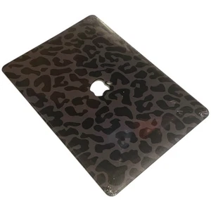 Cheetah Leopard Black Animal Dark Hard Case For MacBook Pro 13” MacBook Air M1 - Afbeelding 1 van 3