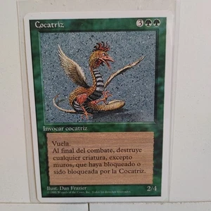 COCKATRICE (PORTUGUESE) --- MTG -- 4th. Ed. FOREIGN --- NM - Picture 1 of 1