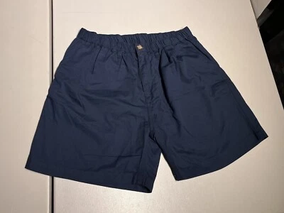 Chubbies Shorts Men's XXL Khaki Blue 6" Inseam Elastic Waist Cotton Casual - Image 1 of 4