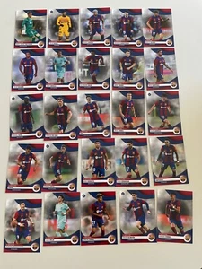 25x FC Barcelona Topps Team Set 23/24 Kompletny zestaw podstawowy Lamine Yamal RC Rookie - Zdjęcie 1 z 5