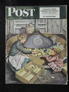 Vintage Saturday Evening Post March 5, 1949 Stevan Dohanos cover - Picture 1 of 3
