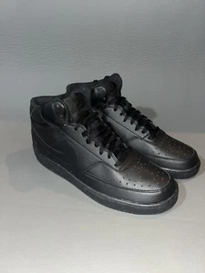 Nike Mens Court Vision Mid Basketball Shoes Black Size 9.5 DN3577-003 - Picture 1 of 7