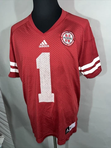 Adidas Nebraska Huskers Soderquist #1 Mens Jersey Sz XL Cover