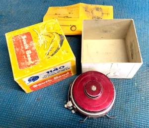Vintage South Bend 1140 Oreno-matic Free Stripping Fliegenrutenrolle mit Box Schnur Papier - Bild 1 von 14
