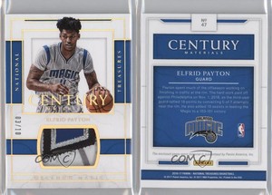 2016-17 Panini National Treasures Century Materials Gold /10 Elfrid Payton #47