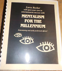 Mentalism For The Millennium Book Larry Becker